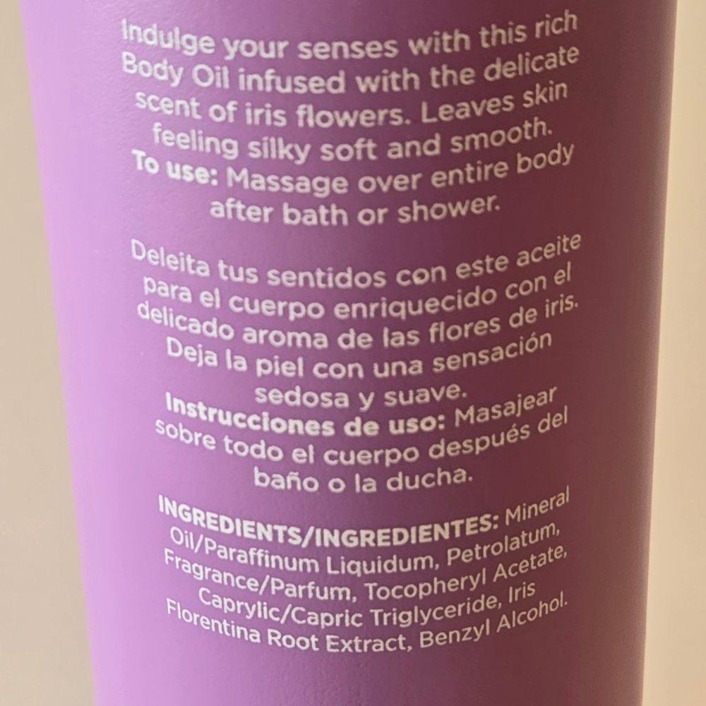 JAFRA Royal Iris Body Oil 16.9 oz • NWT • Discontinued • Rare - Picture 3 of 4